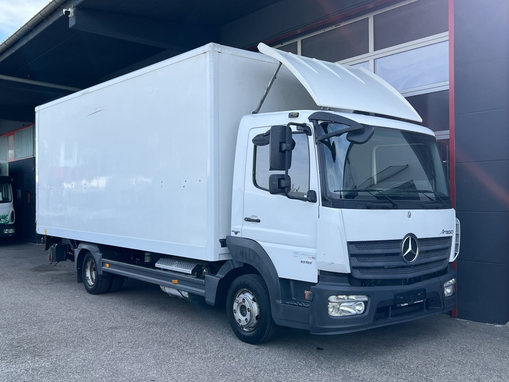 Mercedes-Benz Atego 818 Klima AHK 6,05m Koffer LBW Tempomat - Dostavno vozilo sa zatvorenim sandukom: slika 1 Mercedes-Benz Atego 818 Klima AHK 6,05m Koffer LBW Tempomat - Dostavno vozilo sa zatvorenim sandukom: slika 1