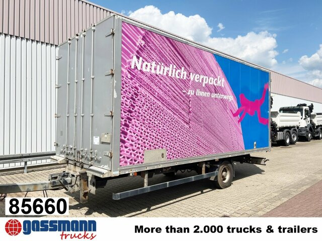 Ackermann Ackermann, Z-LA-F 6.5/5.2 E, durchladbar, 42 cbm - Prikolica sa zatvorenim sandukom: slika 1 Ackermann Ackermann, Z-LA-F 6.5/5.2 E, durchladbar, 42 cbm - Prikolica sa zatvorenim sandukom: slika 1