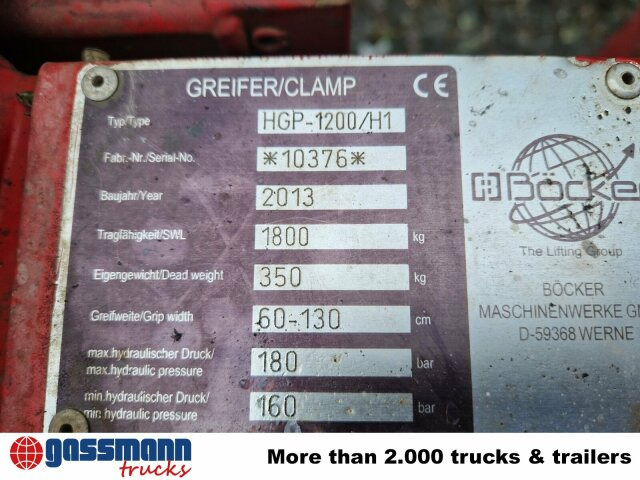 Böcker HGP-1200/h1, Steinstapelzange - Stezaljka: slika 5 Böcker HGP-1200/h1, Steinstapelzange - Stezaljka: slika 5