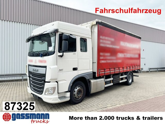 DAF XF 410 FA 4x2, Fahrschule, 2x AHK, 6 Sitze - Kamion sa tovarnim sandukom: slika 1 DAF XF 410 FA 4x2, Fahrschule, 2x AHK, 6 Sitze - Kamion sa tovarnim sandukom: slika 1