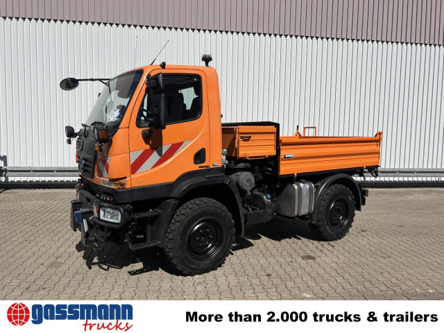 Dostavno vozilo Unimog U 20 U405/70 4x4, Kipper, Winterdienstplatte: slika 14