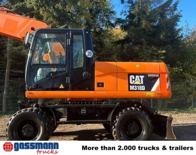 CAT M318D Mobilbagger - Građevinska mašina: slika 3 CAT M318D Mobilbagger - Građevinska mašina: slika 3