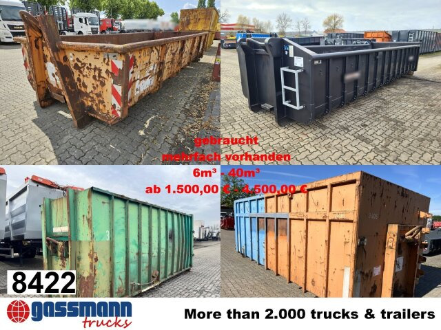 Hagemann & Partner C 30,5 Abrollcontainer mit - Abrol kontejner: slika 1 Hagemann & Partner C 30,5 Abrollcontainer mit - Abrol kontejner: slika 1