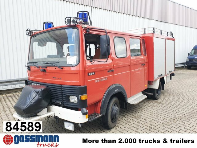 Iveco 60-9A Doka 4x2, LF8 - Vatrogasni kamion: slika 1 Iveco 60-9A Doka 4x2, LF8 - Vatrogasni kamion: slika 1