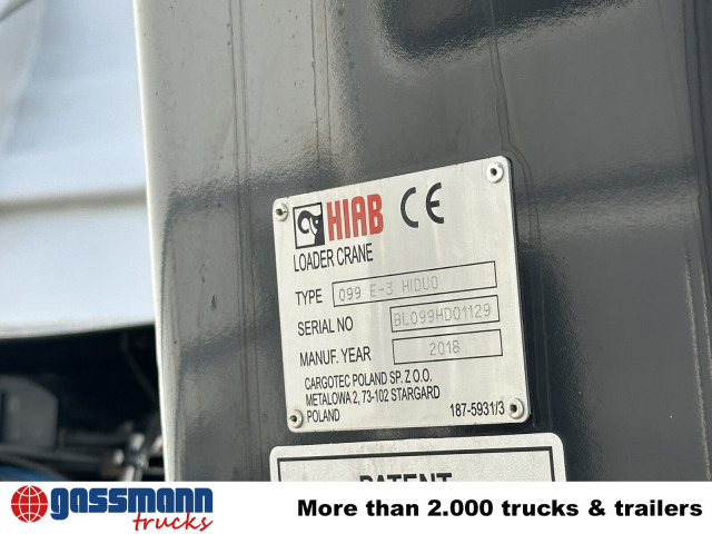 Iveco EuroCargo ML160E28 4x2 mit Kran Hiab XS099E-3 - Istovarivač, Kamion sa dizalicom: slika 3 Iveco EuroCargo ML160E28 4x2 mit Kran Hiab XS099E-3 - Istovarivač, Kamion sa dizalicom: slika 3