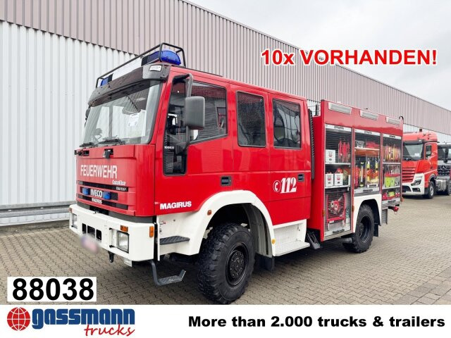 Iveco EuroFire FF 100 E 21 WR tector 4x4 Doka, LF 8/6 - Vatrogasni kamion: slika 1 Iveco EuroFire FF 100 E 21 WR tector 4x4 Doka, LF 8/6 - Vatrogasni kamion: slika 1