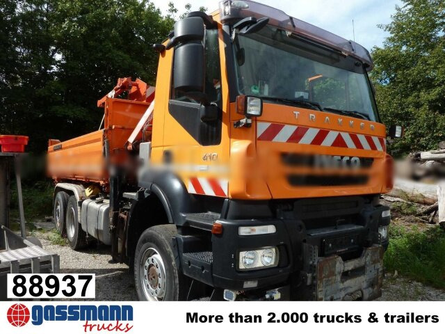 Iveco Trakker AD260T41WY/PS 6x4-4, EEV, - Istovarivač, Kamion sa dizalicom: slika 1 Iveco Trakker AD260T41WY/PS 6x4-4, EEV, - Istovarivač, Kamion sa dizalicom: slika 1