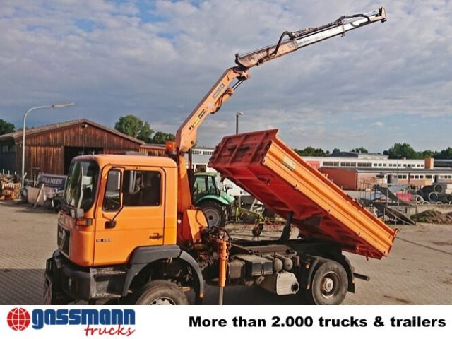 MAN 19.293 4x4 BL mit Kran Meiller MK77RS2 - Istovarivač, Kamion sa dizalicom: slika 3 MAN 19.293 4x4 BL mit Kran Meiller MK77RS2 - Istovarivač, Kamion sa dizalicom: slika 3