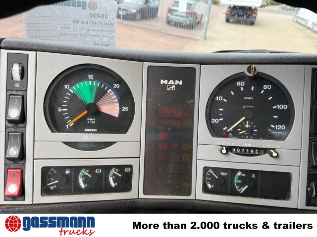 MAN 27.403 6x6 BB, EX-THW - Istovarivač: slika 4 MAN 27.403 6x6 BB, EX-THW - Istovarivač: slika 4