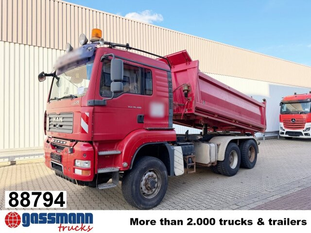 MAN TGA 26.480 6X6H BL, HydroDrive, Intarder, - Istovarivač: slika 1 MAN TGA 26.480 6X6H BL, HydroDrive, Intarder, - Istovarivač: slika 1