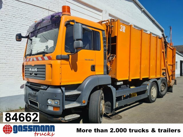 MAN TGA 28.320 6X2-4 BL, Lenkachse, Schörling - Kamion za smeće: slika 1 MAN TGA 28.320 6X2-4 BL, Lenkachse, Schörling - Kamion za smeće: slika 1