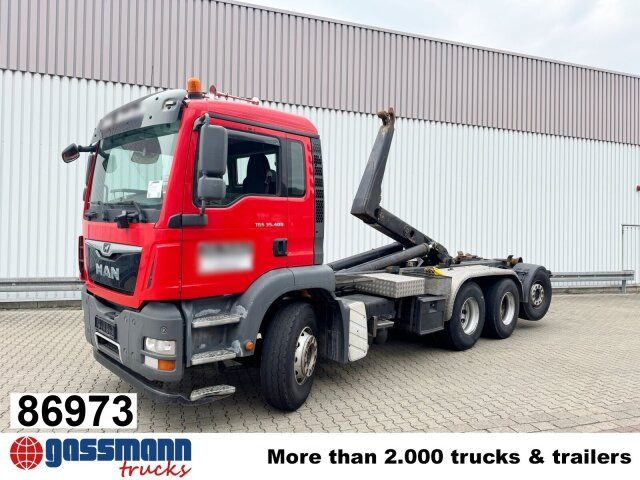 MAN TGA 35.400 8X4-4 BL, Lenk-/Liftachse - Kamion sa hidrauličnom kukom: slika 1 MAN TGA 35.400 8X4-4 BL, Lenk-/Liftachse - Kamion sa hidrauličnom kukom: slika 1