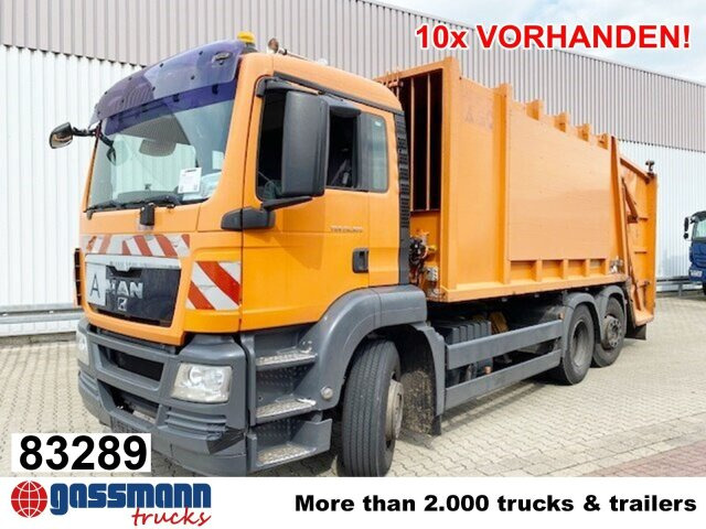 MAN TGS 26.320 6x2-4 BL, Lenkachse, Haller X2, - Kamion za smeće: slika 1 MAN TGS 26.320 6x2-4 BL, Lenkachse, Haller X2, - Kamion za smeće: slika 1