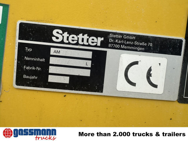 MAN TGS 32.400 8x4 BB, Stetter ca. 9m³ - Mikser za beton: slika 5 MAN TGS 32.400 8x4 BB, Stetter ca. 9m³ - Mikser za beton: slika 5