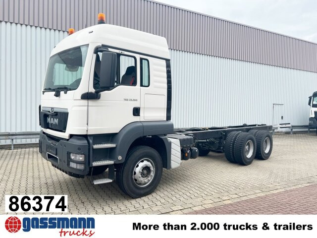 MAN TGS 33.360/440 6x4 BB, Häckslerkabine, NMV - Kamion sa golom šasijom i zatvorenom kabinom: slika 1 MAN TGS 33.360/440 6x4 BB, Häckslerkabine, NMV - Kamion sa golom šasijom i zatvorenom kabinom: slika 1