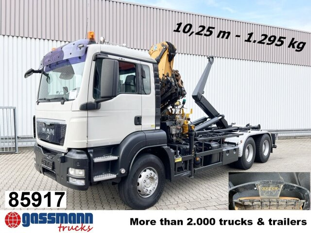 MAN TGS 33.440 6X4 BL mit Kran Effer 165-3S, Funk - Kamion sa hidrauličnom kukom, Kamion sa dizalicom: slika 1 MAN TGS 33.440 6X4 BL mit Kran Effer 165-3S, Funk - Kamion sa hidrauličnom kukom, Kamion sa dizalicom: slika 1