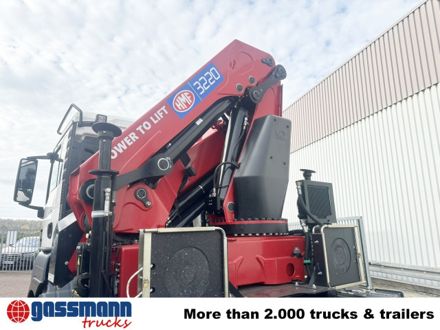 MAN TGS 35.480 8X4 BL, Intarder, Kran HMF 3220-K6, - Kamion sa hidrauličnom kukom, Kamion sa dizalicom: slika 2 MAN TGS 35.480 8X4 BL, Intarder, Kran HMF 3220-K6, - Kamion sa hidrauličnom kukom, Kamion sa dizalicom: slika 2