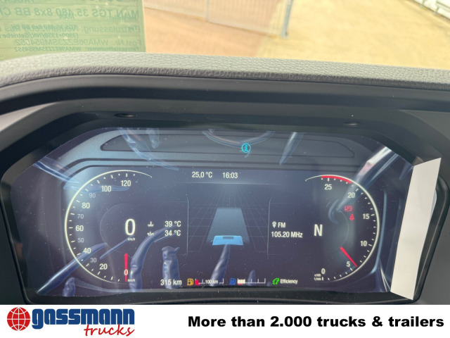 MAN TGS 35.480 8x8 BB CH, Hohe Bauart, Nebenantrieb - Kamion sa hidrauličnom kukom: slika 4 MAN TGS 35.480 8x8 BB CH, Hohe Bauart, Nebenantrieb - Kamion sa hidrauličnom kukom: slika 4