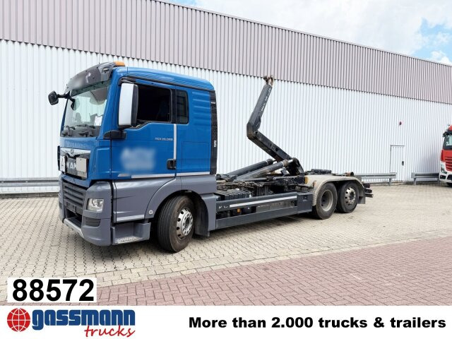 MAN TGX 26.580 6x2-4 BL, Intarder, Lenk-/Liftachse, - Kamion sa hidrauličnom kukom: slika 1 MAN TGX 26.580 6x2-4 BL, Intarder, Lenk-/Liftachse, - Kamion sa hidrauličnom kukom: slika 1