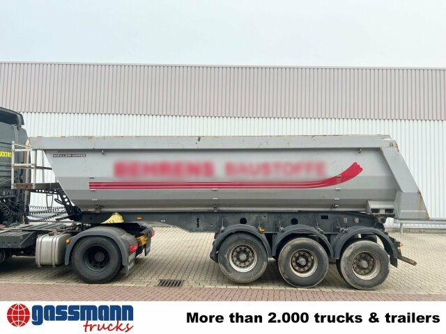 Meiller MHPS 12/27, Stahlmulde ca. 26m³, Liftachse - Poluprikolica istovarivača: slika 4 Meiller MHPS 12/27, Stahlmulde ca. 26m³, Liftachse - Poluprikolica istovarivača: slika 4