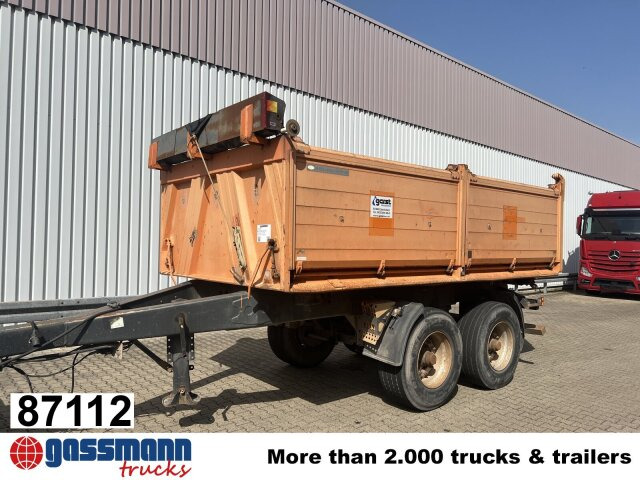 Meiller Meiller MZDA 18/2, geteilte Bordwände - Prikolica istovarivača: slika 1 Meiller Meiller MZDA 18/2, geteilte Bordwände - Prikolica istovarivača: slika 1