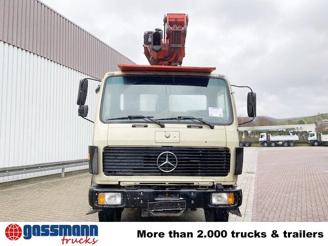 Kamion sa tovarnim sandukom, Kamion sa dizalicom Mercedes-Benz 2635 6x4, V8, Heckkran Palfinger PK 28000, Funk,: slika 9