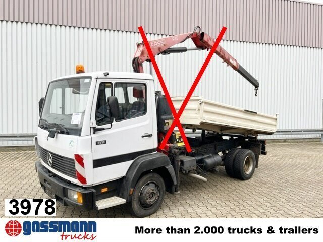 Mercedes-Benz 811 K 4x2 - Istovarivač: slika 1 Mercedes-Benz 811 K 4x2 - Istovarivač: slika 1