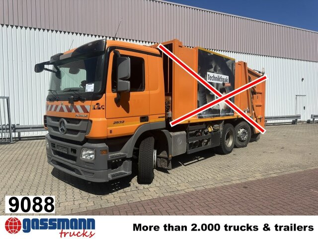Mercedes-Benz Actros 2532/41 L 6x2, EEV, Lenkachse - Kamion sa golom šasijom i zatvorenom kabinom: slika 1 Mercedes-Benz Actros 2532/41 L 6x2, EEV, Lenkachse - Kamion sa golom šasijom i zatvorenom kabinom: slika 1