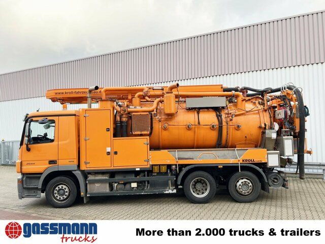 Mercedes-Benz Actros 2544 L 6x2, Lenkachse, Kroll - Autočistilica: slika 3 Mercedes-Benz Actros 2544 L 6x2, Lenkachse, Kroll - Autočistilica: slika 3