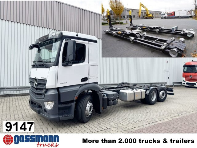 Mercedes-Benz Actros 2548 L 6x2, Retarder, Lenk-/Liftachse - Kamion sa hidrauličnom kukom: slika 1 Mercedes-Benz Actros 2548 L 6x2, Retarder, Lenk-/Liftachse - Kamion sa hidrauličnom kukom: slika 1