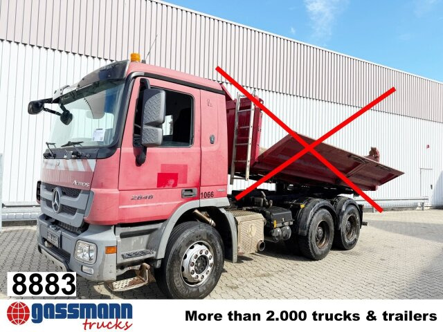 Mercedes-Benz Actros 2646 K 6x4, Retarder - Kamion sa golom šasijom i zatvorenom kabinom: slika 1 Mercedes-Benz Actros 2646 K 6x4, Retarder - Kamion sa golom šasijom i zatvorenom kabinom: slika 1