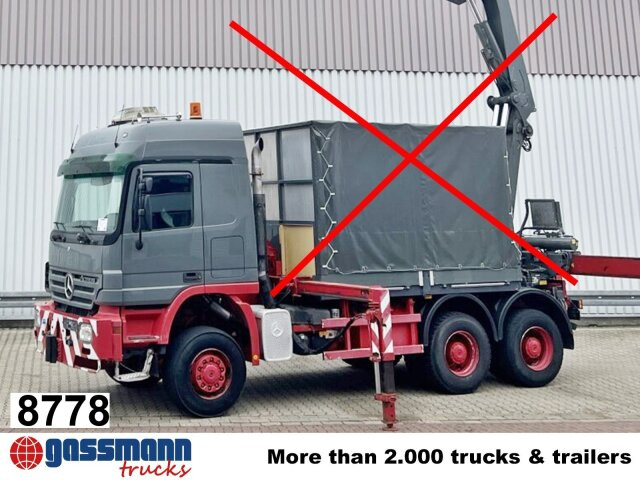 Mercedes-Benz Actros 3346 AK 6x6 - Kamion sa golom šasijom i zatvorenom kabinom: slika 1 Mercedes-Benz Actros 3346 AK 6x6 - Kamion sa golom šasijom i zatvorenom kabinom: slika 1