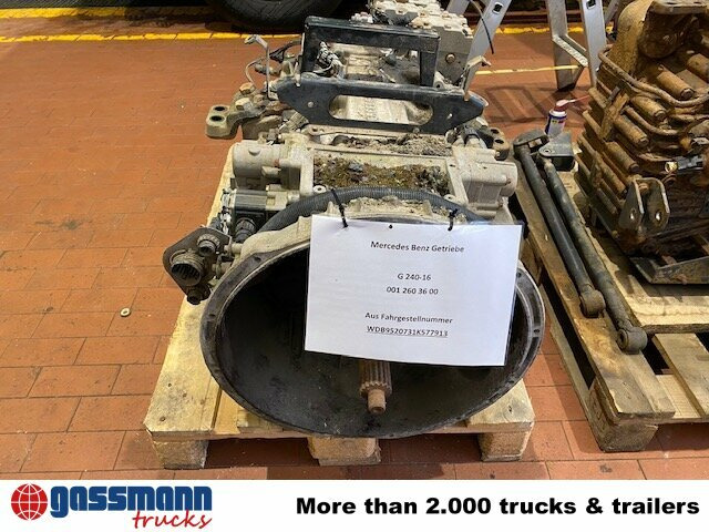 Mercedes-Benz Actros Schaltgetriebe G 240-16 mit Retarder - Menjač za Kamion: slika 2 Mercedes-Benz Actros Schaltgetriebe G 240-16 mit Retarder - Menjač za Kamion: slika 2