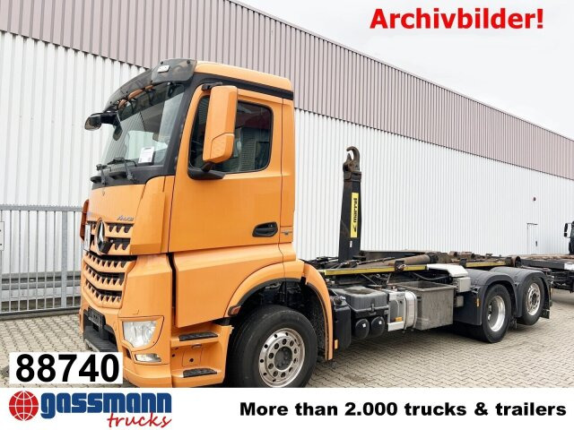 Mercedes-Benz Arocs 2552 L 6x2, Lenk-/Liftachse - Kamion sa hidrauličnom kukom: slika 1 Mercedes-Benz Arocs 2552 L 6x2, Lenk-/Liftachse - Kamion sa hidrauličnom kukom: slika 1