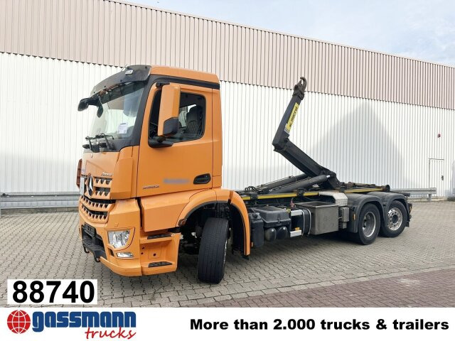 Mercedes-Benz Arocs 2552 L 6x2, Lenk-/Liftachse - Kamion sa hidrauličnom kukom: slika 1 Mercedes-Benz Arocs 2552 L 6x2, Lenk-/Liftachse - Kamion sa hidrauličnom kukom: slika 1