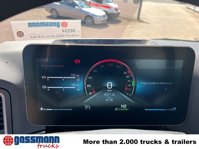 Mercedes-Benz Arocs 3240 8x4/42, Motorabtrieb - Kamion sa hidrauličnom kukom: slika 2 Mercedes-Benz Arocs 3240 8x4/42, Motorabtrieb - Kamion sa hidrauličnom kukom: slika 2