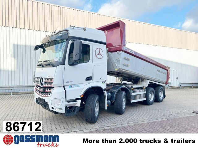 Mercedes-Benz Arocs 3258 LK 8x4/4, Retarder, Stahlmulde ca. - Kiper: slika 1 Mercedes-Benz Arocs 3258 LK 8x4/4, Retarder, Stahlmulde ca. - Kiper: slika 1