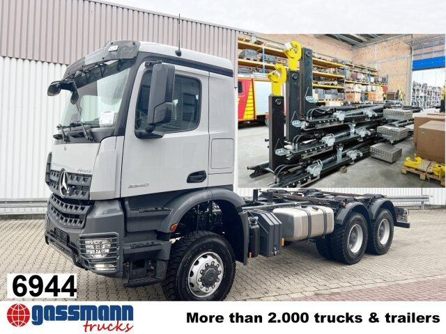 Mercedes-Benz Arocs 3340/46 A 6x6/39, Grounder - Kamion sa hidrauličnom kukom: slika 1 Mercedes-Benz Arocs 3340/46 A 6x6/39, Grounder - Kamion sa hidrauličnom kukom: slika 1