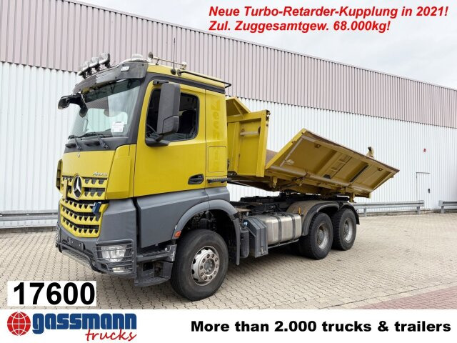 Mercedes-Benz Arocs 3363 K 6x4, Grounder, - Istovarivač: slika 1 Mercedes-Benz Arocs 3363 K 6x4, Grounder, - Istovarivač: slika 1