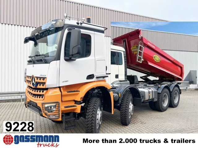 Mercedes-Benz Arocs 4151 AK 8x8/4, Grounder, Meiller - Kiper: slika 1 Mercedes-Benz Arocs 4151 AK 8x8/4, Grounder, Meiller - Kiper: slika 1