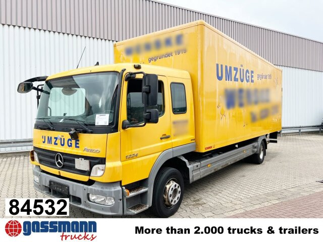 Mercedes-Benz Atego 1224 L, Möbelkoffer, Dautel LBW, 42 cbm - Kamion sa zatvorenim sandukom: slika 1 Mercedes-Benz Atego 1224 L, Möbelkoffer, Dautel LBW, 42 cbm - Kamion sa zatvorenim sandukom: slika 1