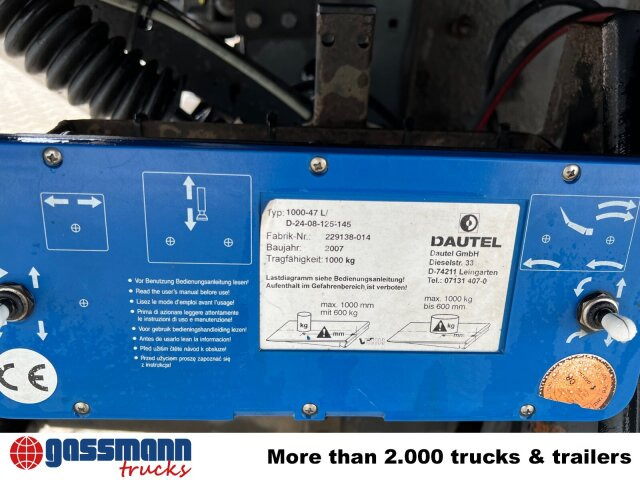 Mercedes-Benz Atego 1224 L, Möbelkoffer, Dautel LBW, 42 cbm - Kamion sa zatvorenim sandukom: slika 2 Mercedes-Benz Atego 1224 L, Möbelkoffer, Dautel LBW, 42 cbm - Kamion sa zatvorenim sandukom: slika 2