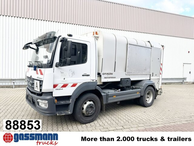 Mercedes-Benz Atego 1624 L 4x2, Retarder, Faun Rotopress, - Kamion za smeće: slika 1 Mercedes-Benz Atego 1624 L 4x2, Retarder, Faun Rotopress, - Kamion za smeće: slika 1