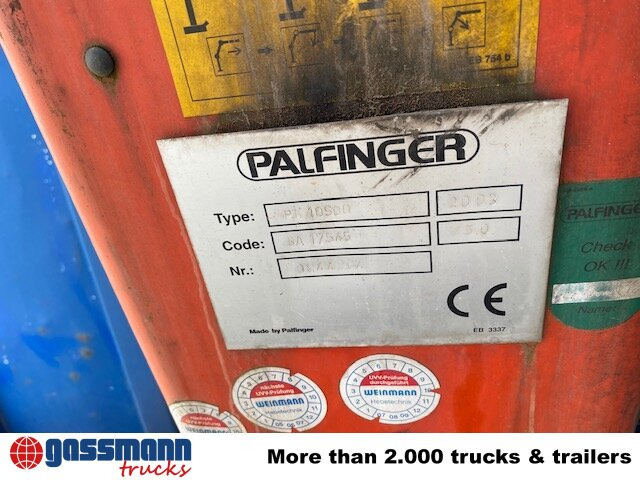 Mercedes-Benz Atego 1823 4x2 mit Kran Palfinger PK10500, - Istovarivač, Kamion sa dizalicom: slika 3 Mercedes-Benz Atego 1823 4x2 mit Kran Palfinger PK10500, - Istovarivač, Kamion sa dizalicom: slika 3