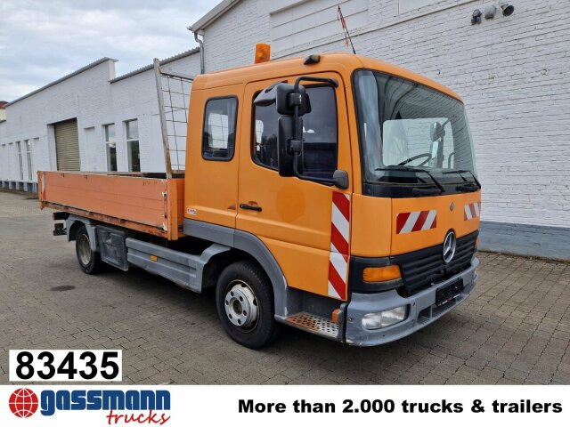 Mercedes-Benz Atego 815 4x2, 2x AHK - Kamion sa tovarnim sandukom: slika 1 Mercedes-Benz Atego 815 4x2, 2x AHK - Kamion sa tovarnim sandukom: slika 1