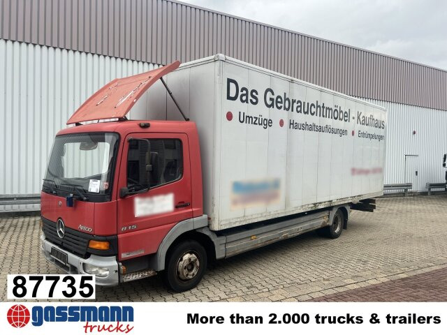 Mercedes-Benz Atego 815L 4x2 - Kamion sa zatvorenim sandukom: slika 1 Mercedes-Benz Atego 815L 4x2 - Kamion sa zatvorenim sandukom: slika 1