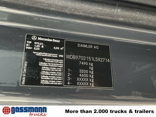 Mercedes-Benz Atego 816 L 4x2 mit LBW, 4x Vorhanden! - Kamion sa zatvorenim sandukom: slika 2 Mercedes-Benz Atego 816 L 4x2 mit LBW, 4x Vorhanden! - Kamion sa zatvorenim sandukom: slika 2