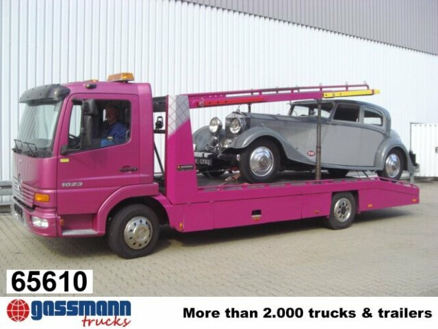 Mercedes-Benz Atego 817L 4x2, Autotransporter, 2x - Kamion za prevoz automobila: slika 1 Mercedes-Benz Atego 817L 4x2, Autotransporter, 2x - Kamion za prevoz automobila: slika 1