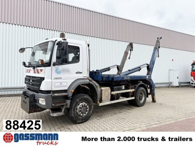 Mercedes-Benz Axor 1824 AK 4x4, Tele-Absetzer, - Kamion za utovaranje kontejnera: slika 1 Mercedes-Benz Axor 1824 AK 4x4, Tele-Absetzer, - Kamion za utovaranje kontejnera: slika 1