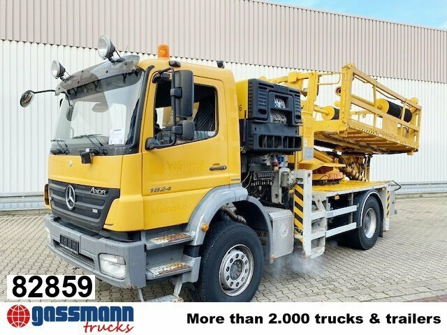 Mercedes-Benz Axor 1824 K 4x2, AMV Hubsteiger + Kompressor, - Vazdušna platforma montirana na kamion: slika 1 Mercedes-Benz Axor 1824 K 4x2, AMV Hubsteiger + Kompressor, - Vazdušna platforma montirana na kamion: slika 1
